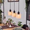 Bassagoda Suspension, Suspension Écru, Noir, 3 lumières
