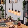 Bassagoda Suspension, Suspension Écru, Noir, 4 lumières