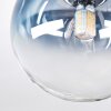Chehalis Plafonnier, Boule lumineuse Or, Noir, 8 lumières