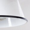 Lampe à poser Oksbol Brun, Blanc, 1 lumière