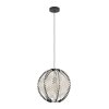 WAVERTON Suspension Luminaires Eglo Noir, 1 lumière