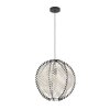 WAVERTON Suspension Luminaires Eglo Noir, 1 lumière