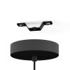 WAVERTON Suspension Luminaires Eglo Noir, 1 lumière