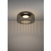 GINESTRONE-Z Plafonnier, Applique murale Luminaires Eglo LED Noir, 1 lumière, Changeur de couleurs