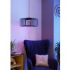 GINESTRONE-Z Suspension Luminaires Eglo LED Noir, 1 lumière, Changeur de couleurs