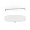 YUKU-Z Suspension Luminaires Eglo LED Blanc, 1 lumière, Changeur de couleurs