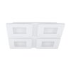 PADROGIANO-Z Plafonnier Luminaires Eglo LED Blanc, Changeur de couleurs