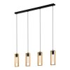 LITTLETON Suspension Luminaires Eglo Noir, 4 lumières LITTLETON Suspension Luminaires Eglo Noir, 4 lumières