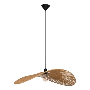 SIRUELA Suspension Luminaires Eglo Noir, 1 lumière