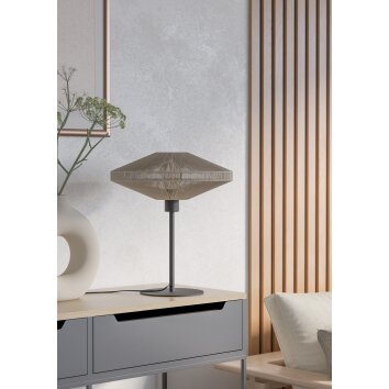 MIDSUMER Lampe à poser Luminaires Eglo Noir, 1 lumière