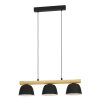 SHERBURN Suspension Luminaires Eglo Brun, Noir, 3 lumières
