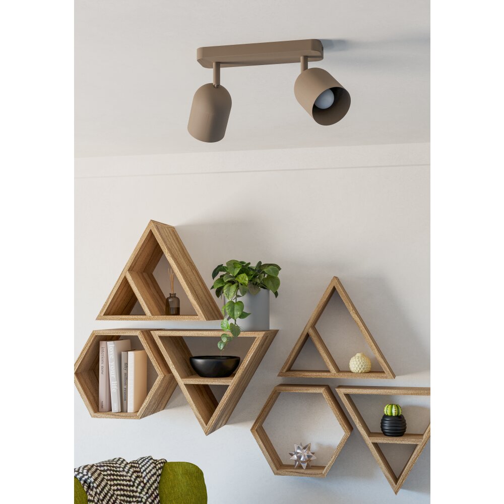 TILSTON Plafonnier, Spot de plafond Luminaires Eglo Sable, 2 lumières main product photo