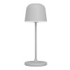 MANNERA-S Lampe à poser Luminaires Eglo LED Gris, 1 lumière, Télécommandes, Changeur de couleurs