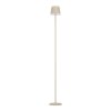 MANNERA-L Lampadaire Luminaires Eglo LED Sable, 1 lumière, Télécommandes, Changeur de couleurs