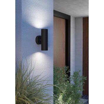 TOMELLOSO Applique murale Luminaires Eglo Noir, 2 lumières