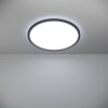ROVITO Plafonnier Luminaires Eglo LED Noir, Changeur de couleurs