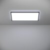 ROVITO Plafonnier Luminaires Eglo LED Noir, Changeur de couleurs