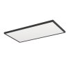 ROVITO Plafonnier Luminaires Eglo LED Noir, Changeur de couleurs