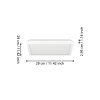ROVITO Plafonnier Luminaires Eglo LED Blanc, Changeur de couleurs
