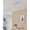 AMANDOLO Plafonnier Luminaires Eglo LED Blanc, Télécommandes, Changeur de couleurs