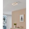 AMANDOLO Plafonnier Luminaires Eglo LED Blanc, Télécommandes, Changeur de couleurs