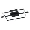 AMANDOLO Plafonnier Luminaires Eglo LED Noir, Télécommandes, Changeur de couleurs