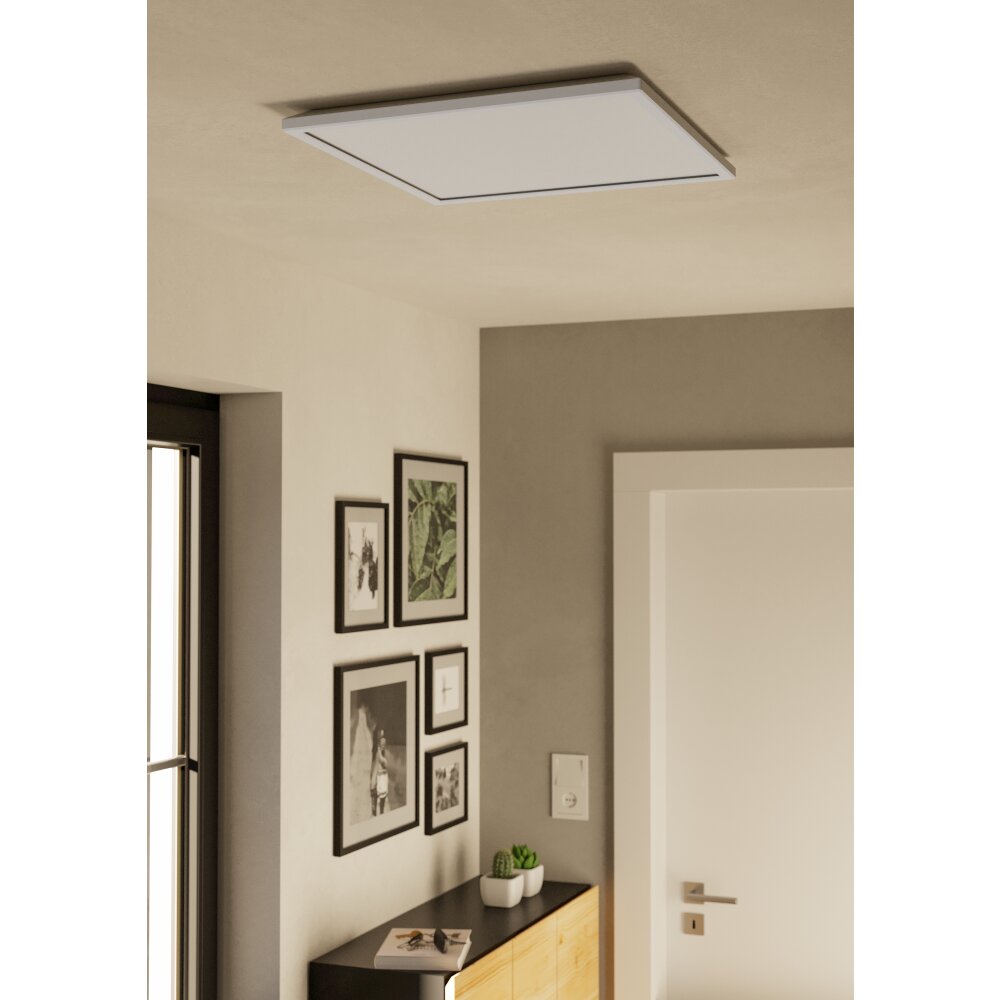 ROVITO Plafonnier Luminaires Eglo LED Blanc, Changeur de couleurs main product photo