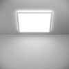 ROVITO Plafonnier Luminaires Eglo LED Blanc, Changeur de couleurs