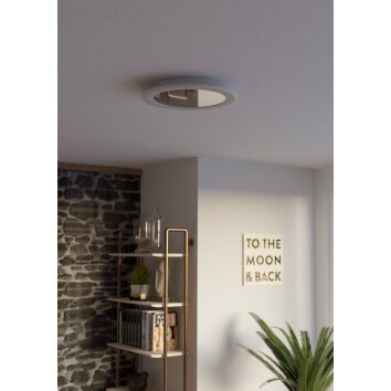 MACCHIONI Plafonnier Luminaires Eglo LED Blanc, Télécommandes