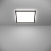 ROVITO Plafonnier Luminaires Eglo LED Noir, Changeur de couleurs