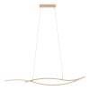 GRISOLIA Suspension Luminaires Eglo LED Brun
