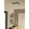 ROVITO Plafonnier Luminaires Eglo LED Noir, Changeur de couleurs