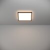 ROVITO Plafonnier Luminaires Eglo LED Noir, Changeur de couleurs
