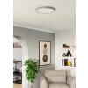 EGLO Plafonnier Luminaires Eglo LED Nickel mat, Changeur de couleurs