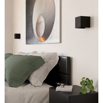 VALMONTONE Applique murale Luminaires Eglo LED Noir
