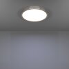 EGLO Plafonnier Luminaires Eglo LED Nickel mat, Changeur de couleurs