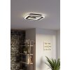 MACCHIONI Plafonnier Luminaires Eglo LED Noir, Blanc, Télécommandes
