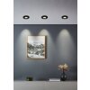 GEDREZ Spot encastrable Luminaires Eglo LED Noir, Changeur de couleurs
