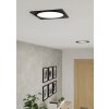 EGLO Spot encastrable Luminaires Eglo LED Noir, Changeur de couleurs