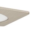 EGLO Spot encastrable Luminaires Eglo LED Nickel mat, Changeur de couleurs