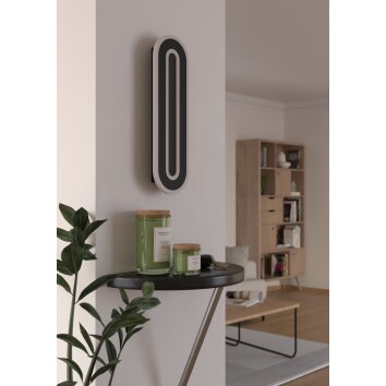 MACCHIONI Applique murale Luminaires Eglo LED Noir, Blanc