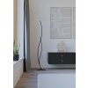 GRISOLIA Lampadaire Luminaires Eglo LED Noir