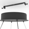 PARRUTA Suspension Luminaires Eglo LED Noir, Télécommandes