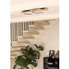 BOYAL Plafonnier Luminaires Eglo LED Brun, Noir