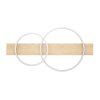 BOYAL Plafonnier Luminaires Eglo LED Brun, Noir