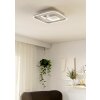 TIRIOLO Plafonnier, Applique murale / Plafonnier Luminaires Eglo LED Argenté, Blanc