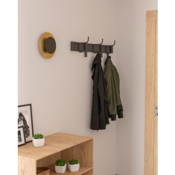 TOCINA Applique murale Luminaires Eglo LED Laiton, Noir