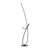 CARDONCITO Lampadaire Luminaires Eglo LED Noir, Changeur de couleurs