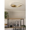 MOSCHELLA Plafonnier Luminaires Eglo LED Laiton, Changeur de couleurs