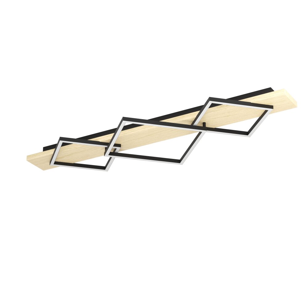 BOYAL Plafonnier Luminaires Eglo LED Brun, Noir main product photo